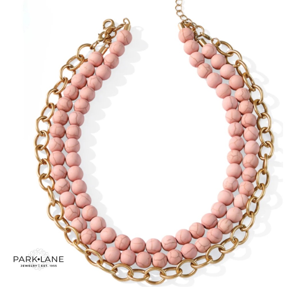 NWT Park Lane Charm Necklaces in Pink